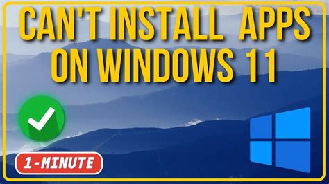 Cant install an app on Windows 11 due to microsoft not allowing ...